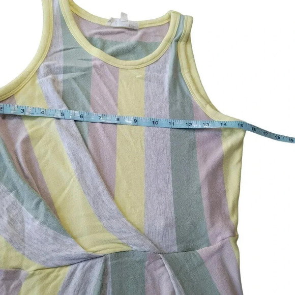 Lou & Grey for LOFT size S Color Block Striped Maxi Dress multicolor women's - Picture 8 of 10